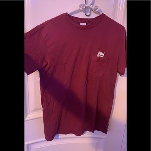 RIPNDIP Lord Nermal Pocket Tee Burgundy
